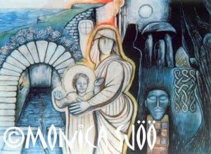 Celtic Mysteries – St Non’s Well (oil, 1993)